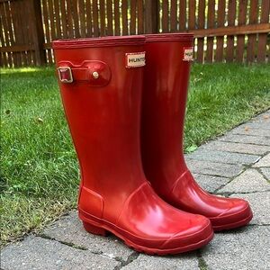 Hunter Girls Tall Rain Boots